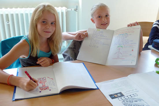 Englisch lernen in der Klasse