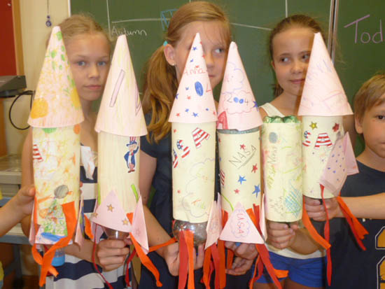 Spielen und Lernen beim Basteln