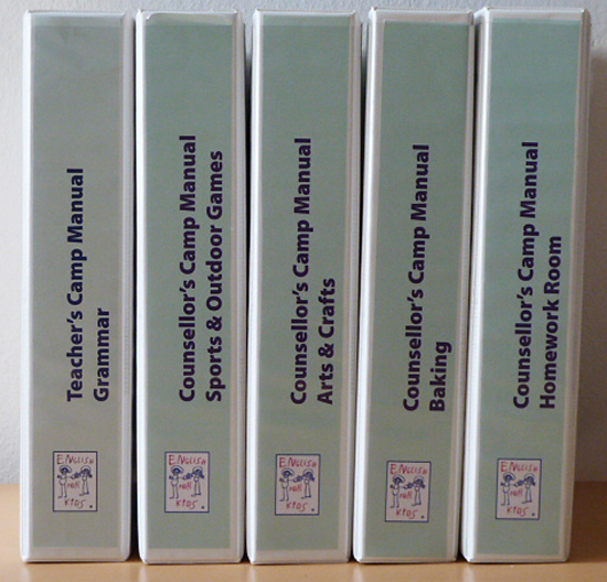 E4Kids&reg; Lehrermanuals 1 - 5 Rücken