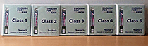 E4Kids&reg; Lehrermanuals 1 - 5 Coveransicht